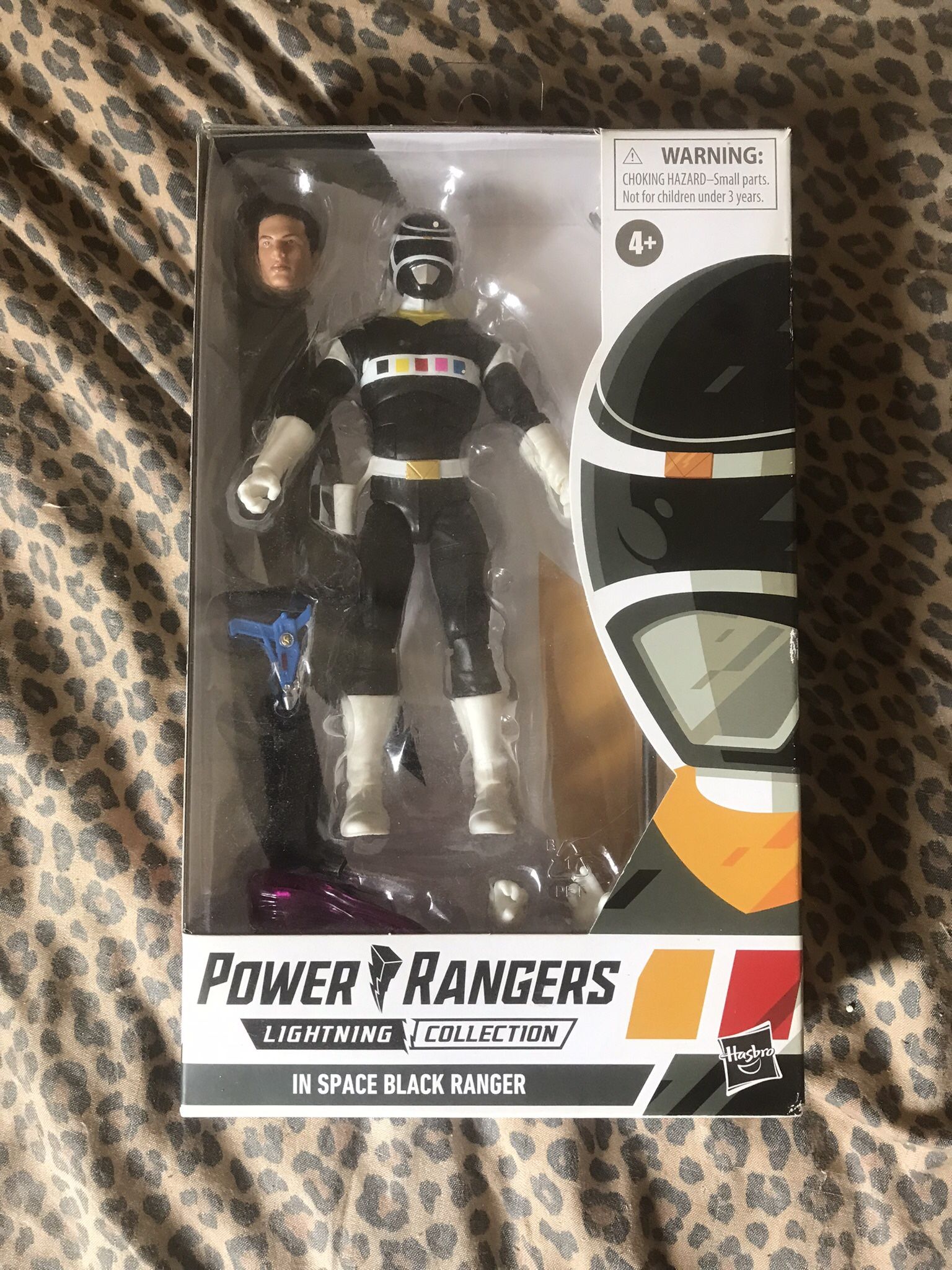 Power Ranger Lightning Collection In Space Black Ranger 