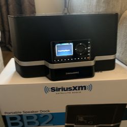 SiriusXM  Portable Speaker Dock. 