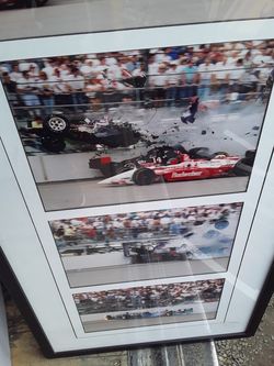 Indy 500 crash photo