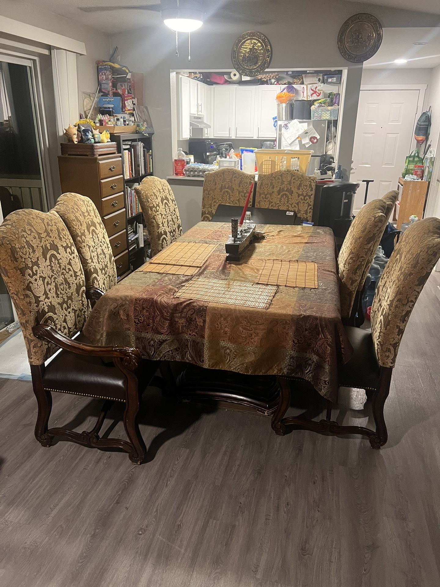 Chinese nine chair, dining set