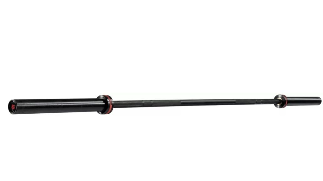Black and red 45lb ethos barbell