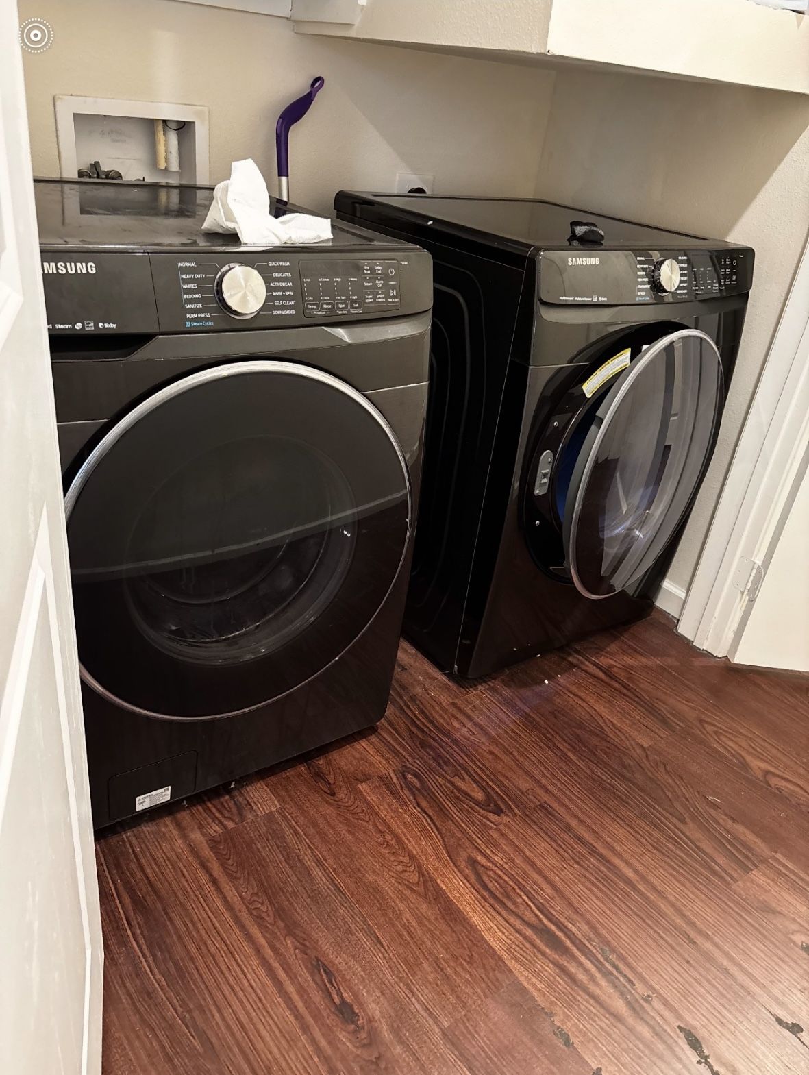 Samsung Steam Washer and Dryer