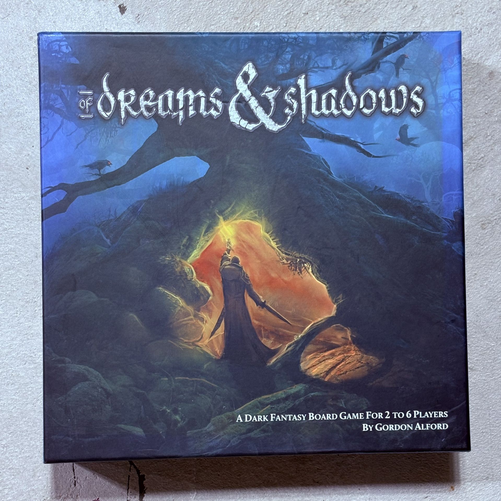 Of Dreams & Shadows Board Game - By Gordon Alford Greenbrier Games - NEW