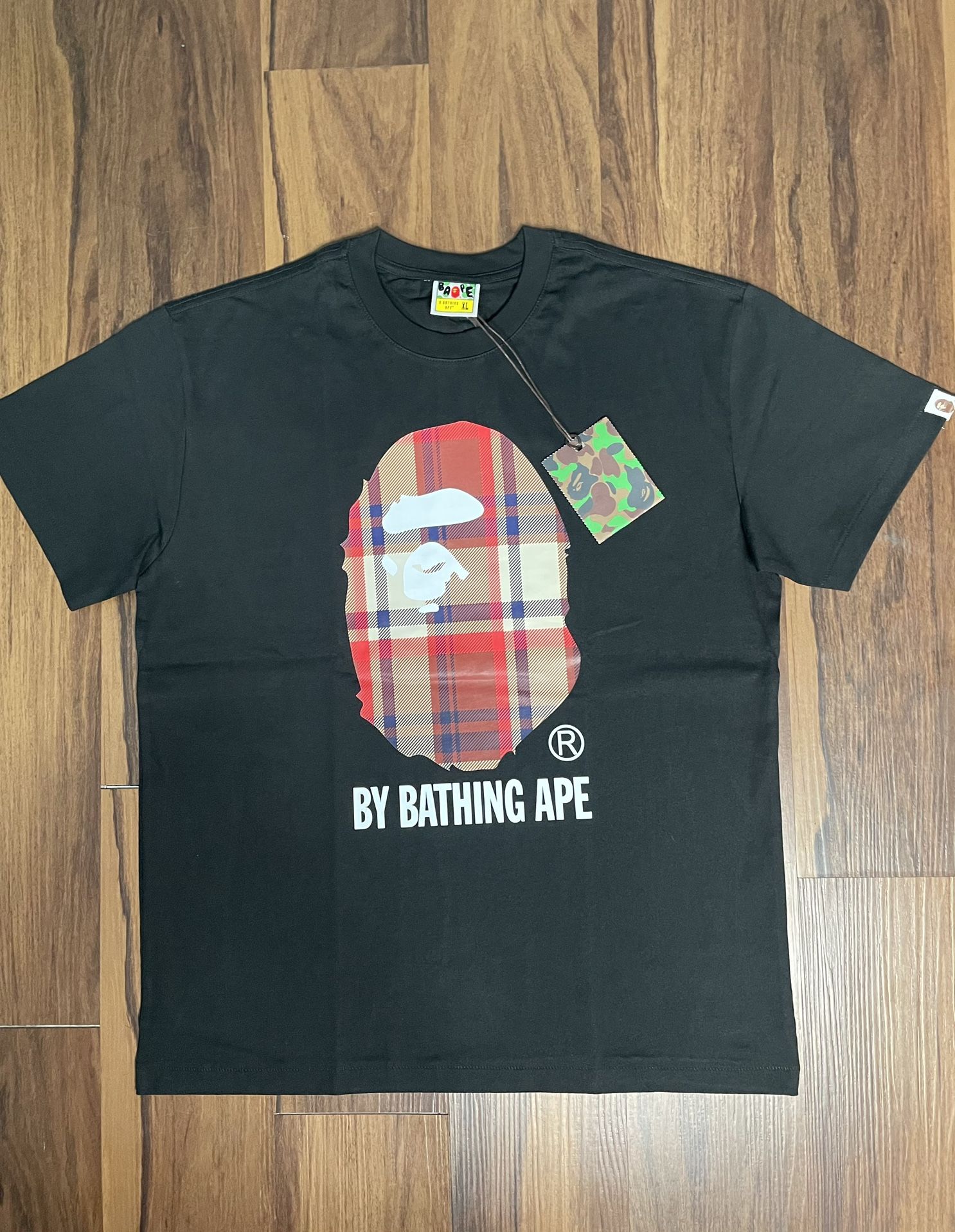 Bape Burberry shirt Xl