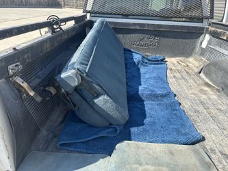 Rear Seat Bench (blue)