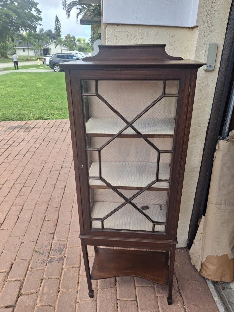 Antique Display Curio Cabinet