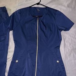 Jaanuu Scrubs Navy Blue Size XS