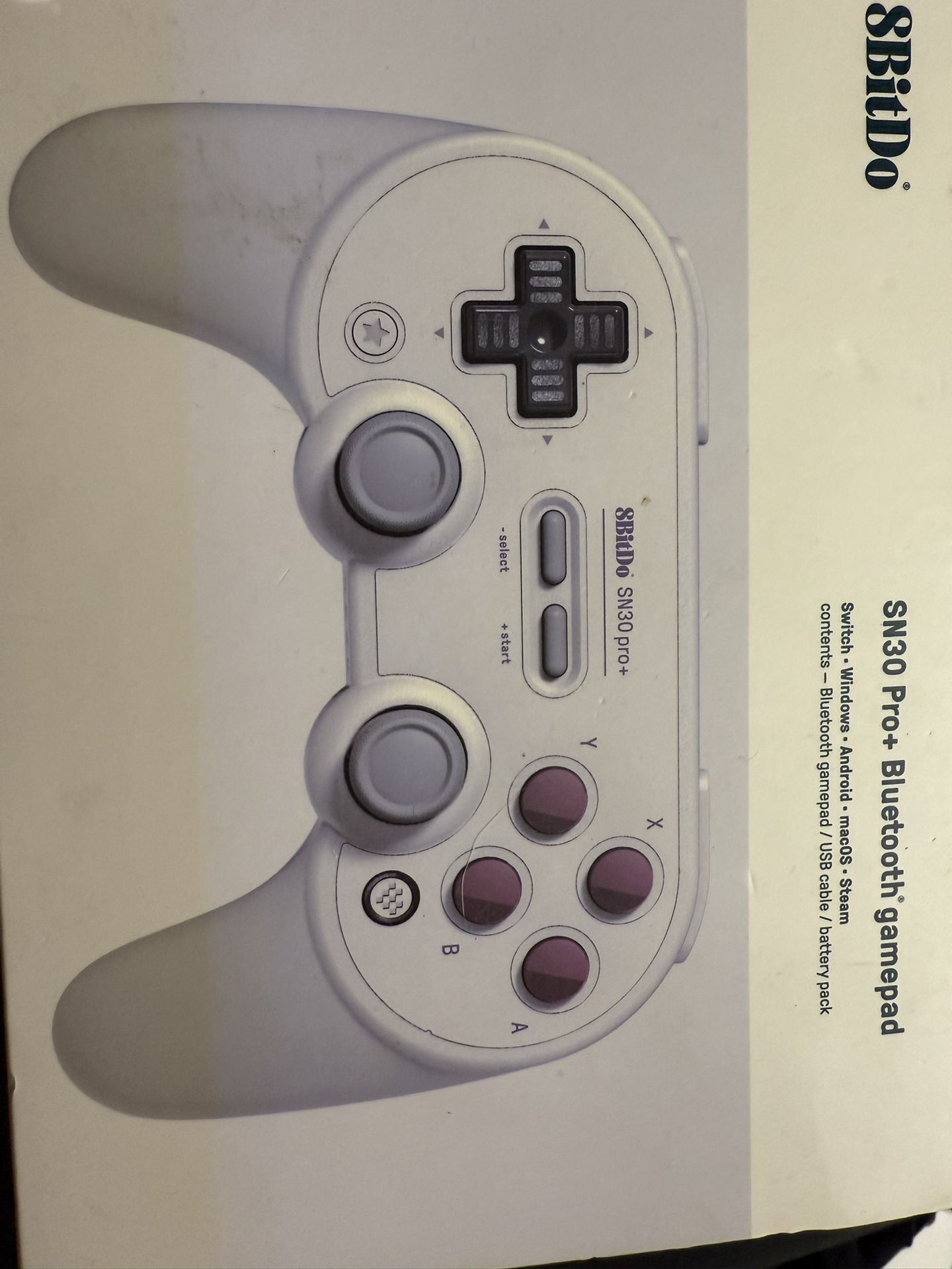 8BitDo SN30 Pro Bluetooth Gamepad, Controller 