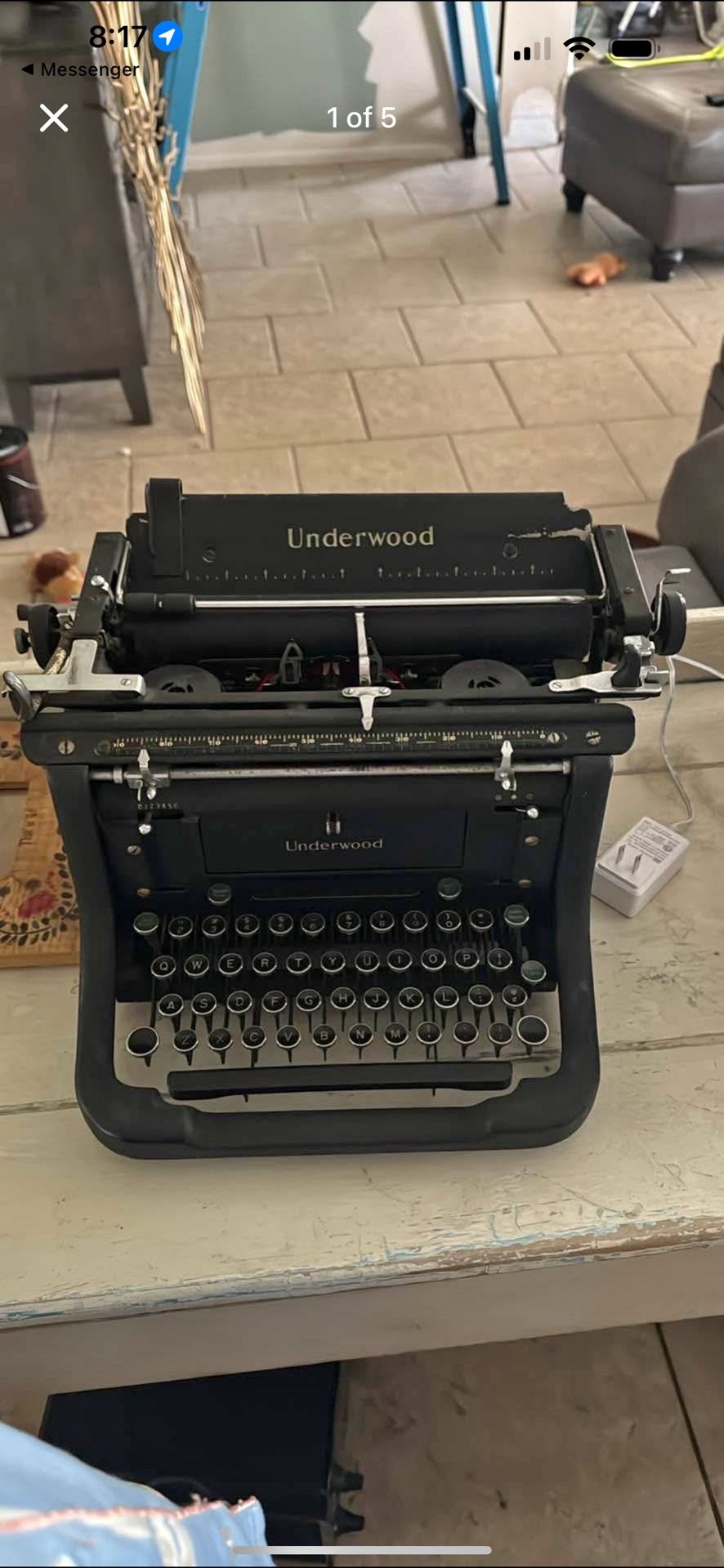 1940s Excellent condition Underwood typewriter. Perfect to display!