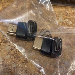 90 Degree HDMI Adapters 