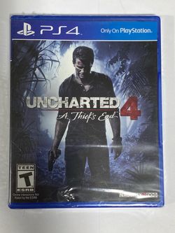Uncharted 4, New/sealed, PS4
