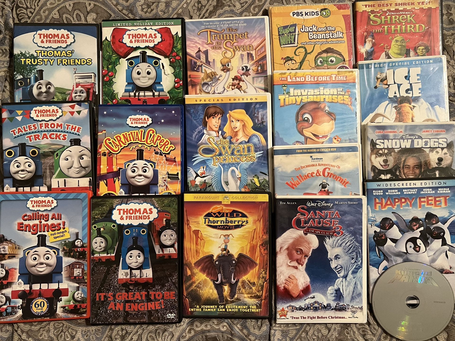 Children’s DVD Lot