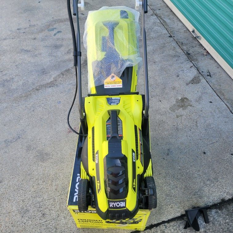 RYOBI 13 in. 11 Amp Corded Electric Walk Behind Push Mower for Sale in