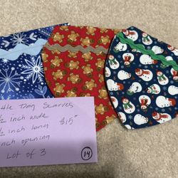 Handmade Dog Scarves