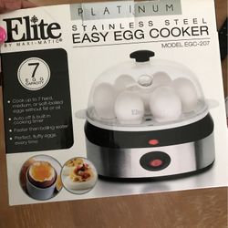 Elite Cuisine Easy Egg Cooker