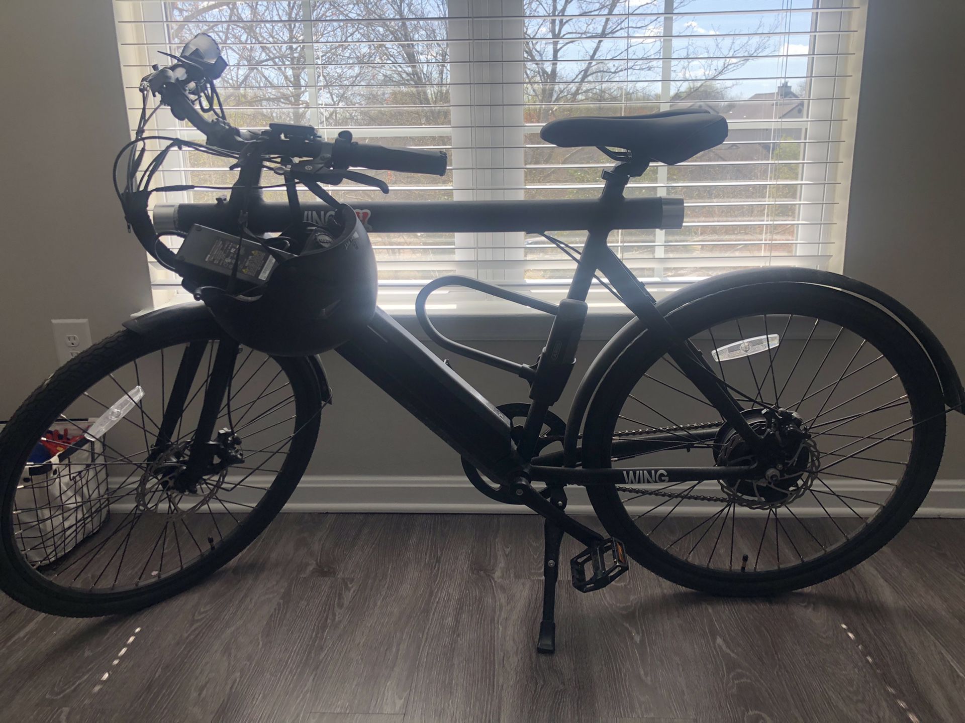 Wing Electric Bicycle long distance with accessories