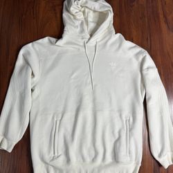 White Adidas Pullover Hoodie Size XL