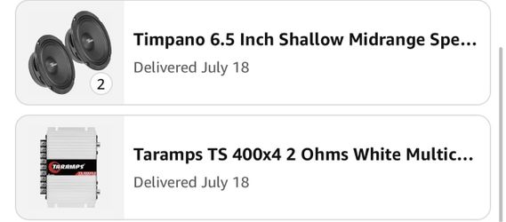 Interior door speakers 6.5 brand new
