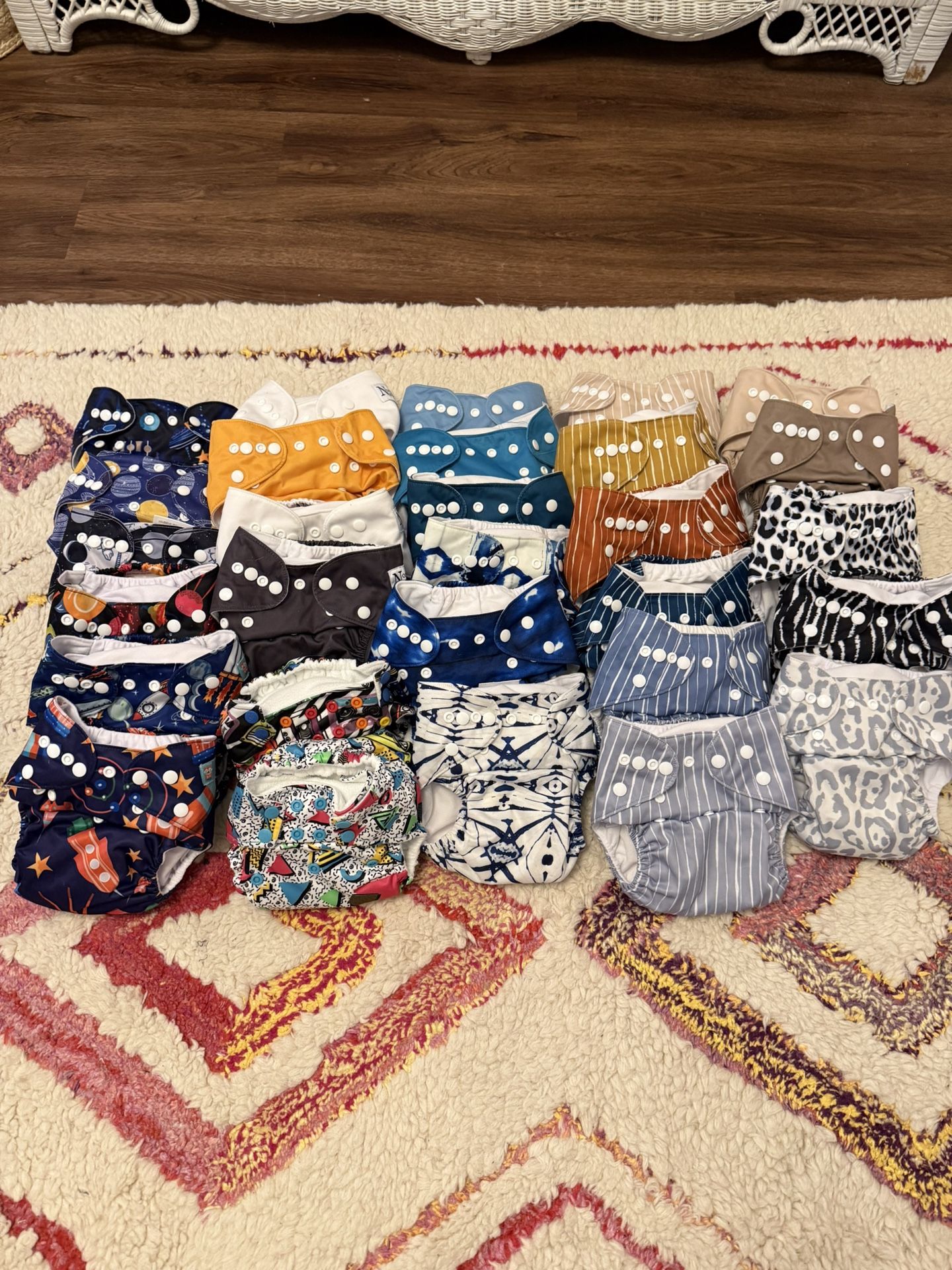 Cloth Diaper Bundle - Nora’s Nursery, Alva Baby, Rumparooz