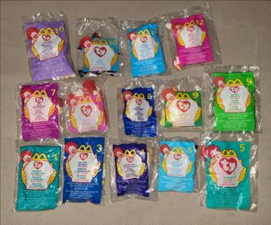 Mcdonald's beanie babies
