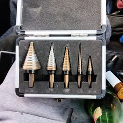 Titanium And Gold Drill Bit Set 