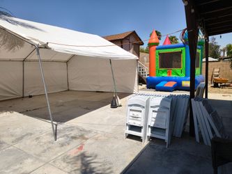 Mesas, sillas, carpas y mas