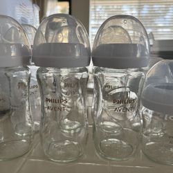 Glass Philips Avent Bottles 