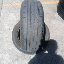 💥pair Of Used 205/55r16 Haida Ex Comfort Tires!!!!!