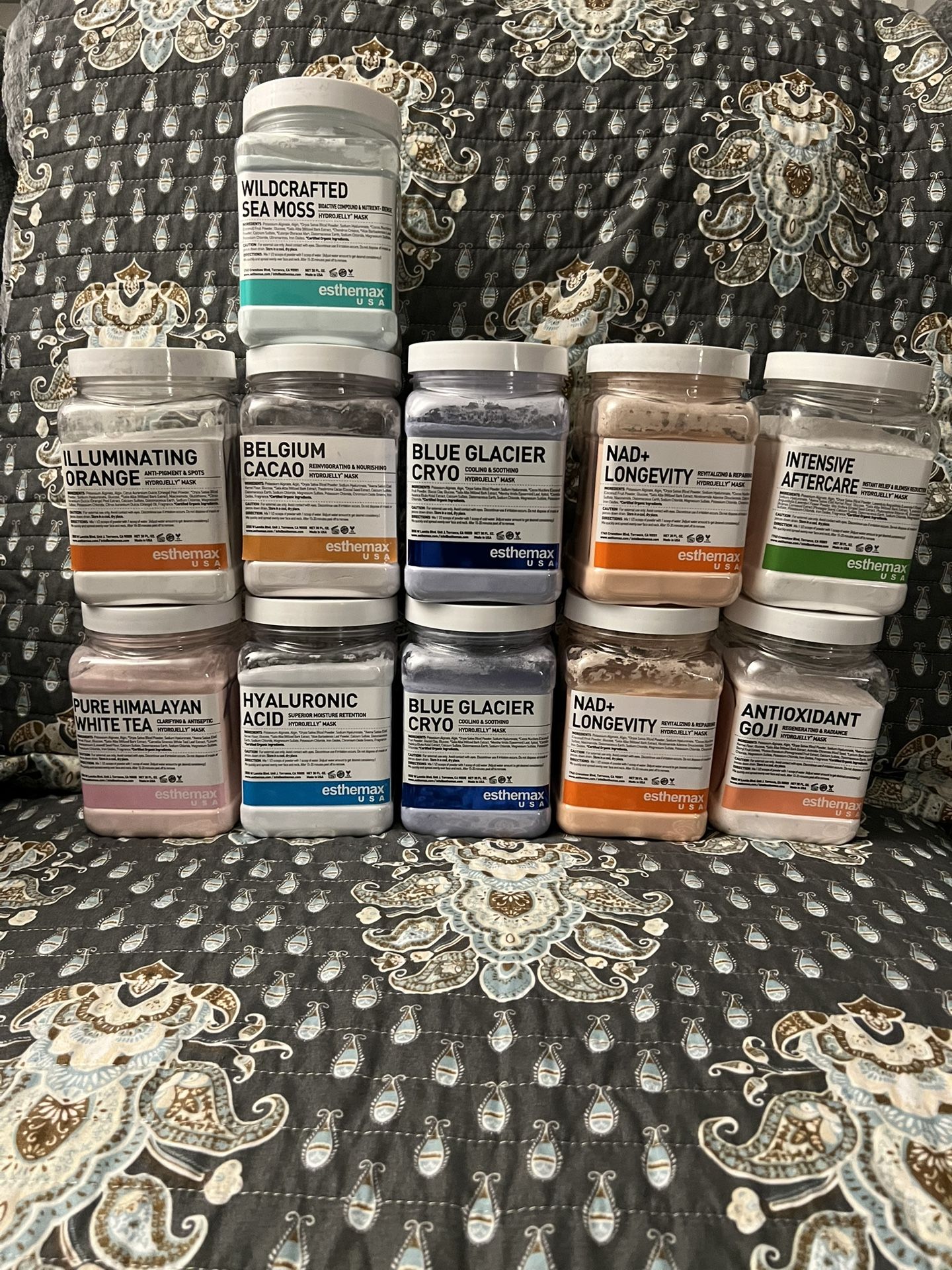 Hydrojelly Masks – Brand New, Sealed Full-size jars. High-quality, professional-grade. Limited stock