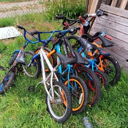 Kids Bikes. 