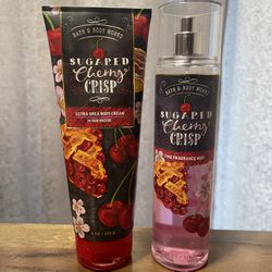 Sugared Cherry Crisp Duo