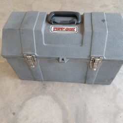 Toolbox Tuff Box w Removable Tray Gray 19" Contico Professional
