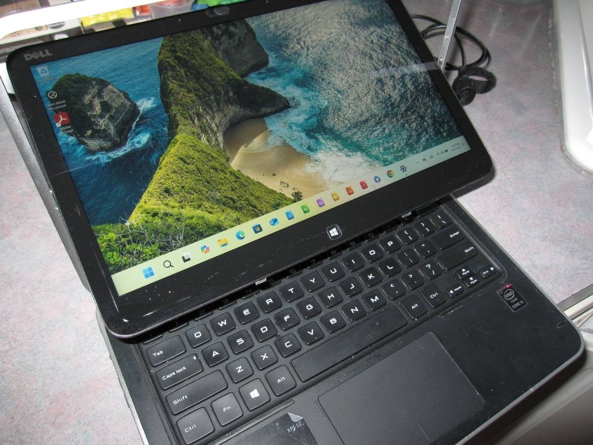 Dell XPS 12" UltraBook Laptop / Tablet Intel (contact info removed) 4GB 500G SSD - $199 (Scherervillle)