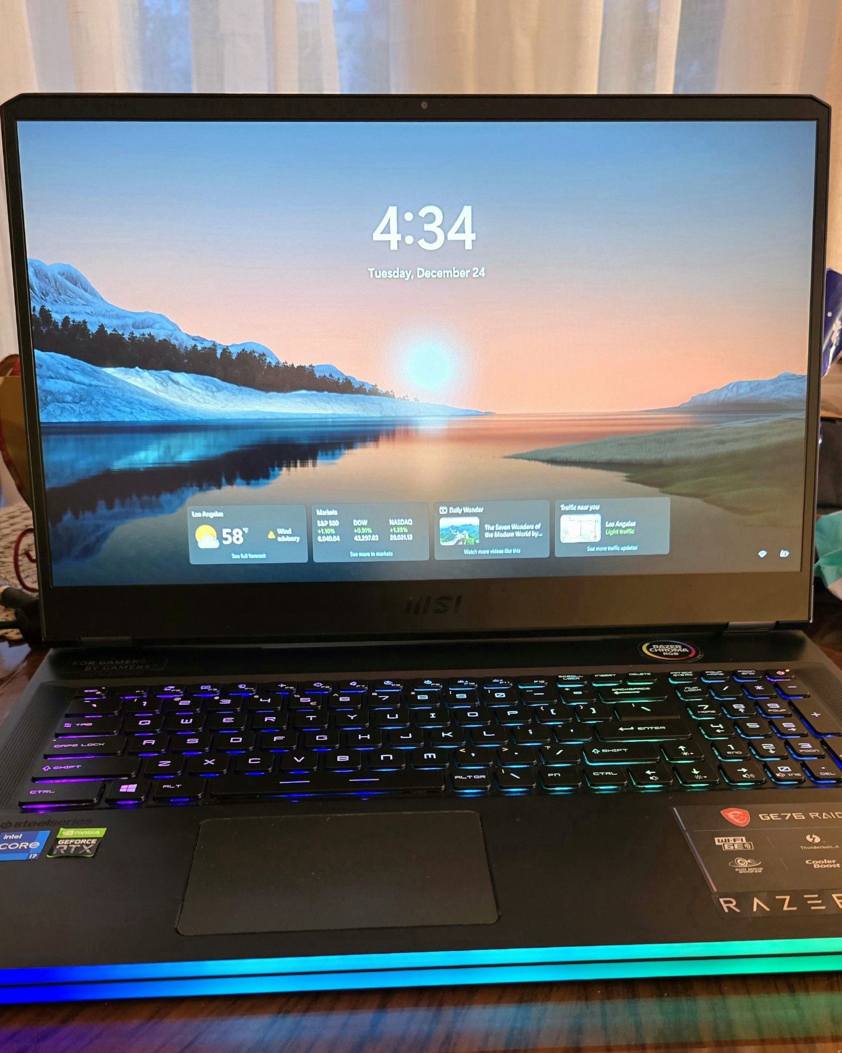 MSI GE76 Raider Gaming Laptop 11th Gen GeForce RTX 3060