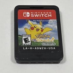 Nintendo switch Pokémon let’s go pikachu