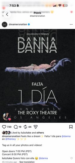 Danna  Ticket