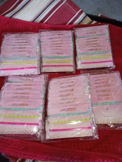 American girl happy birthday Rubber bracelets 180 total