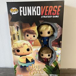 Funko Games Pop! Funkoverse Strategy Game The Golden Girls 100 2 Pack Brand New