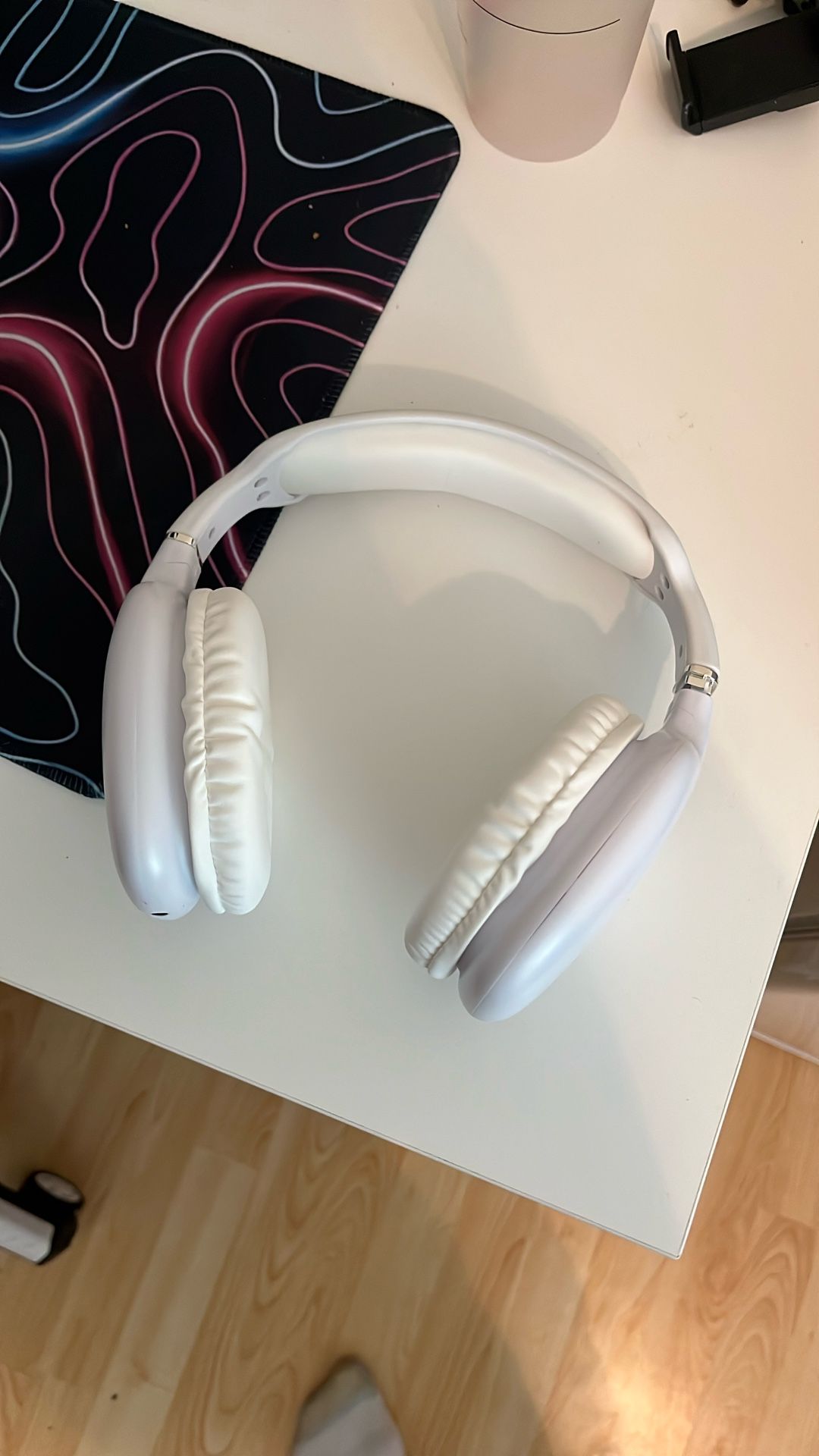 New, White Wireless Headphones Comfy Gaming Headphones