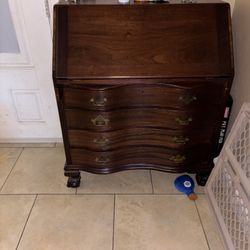 Vintage secretary desk