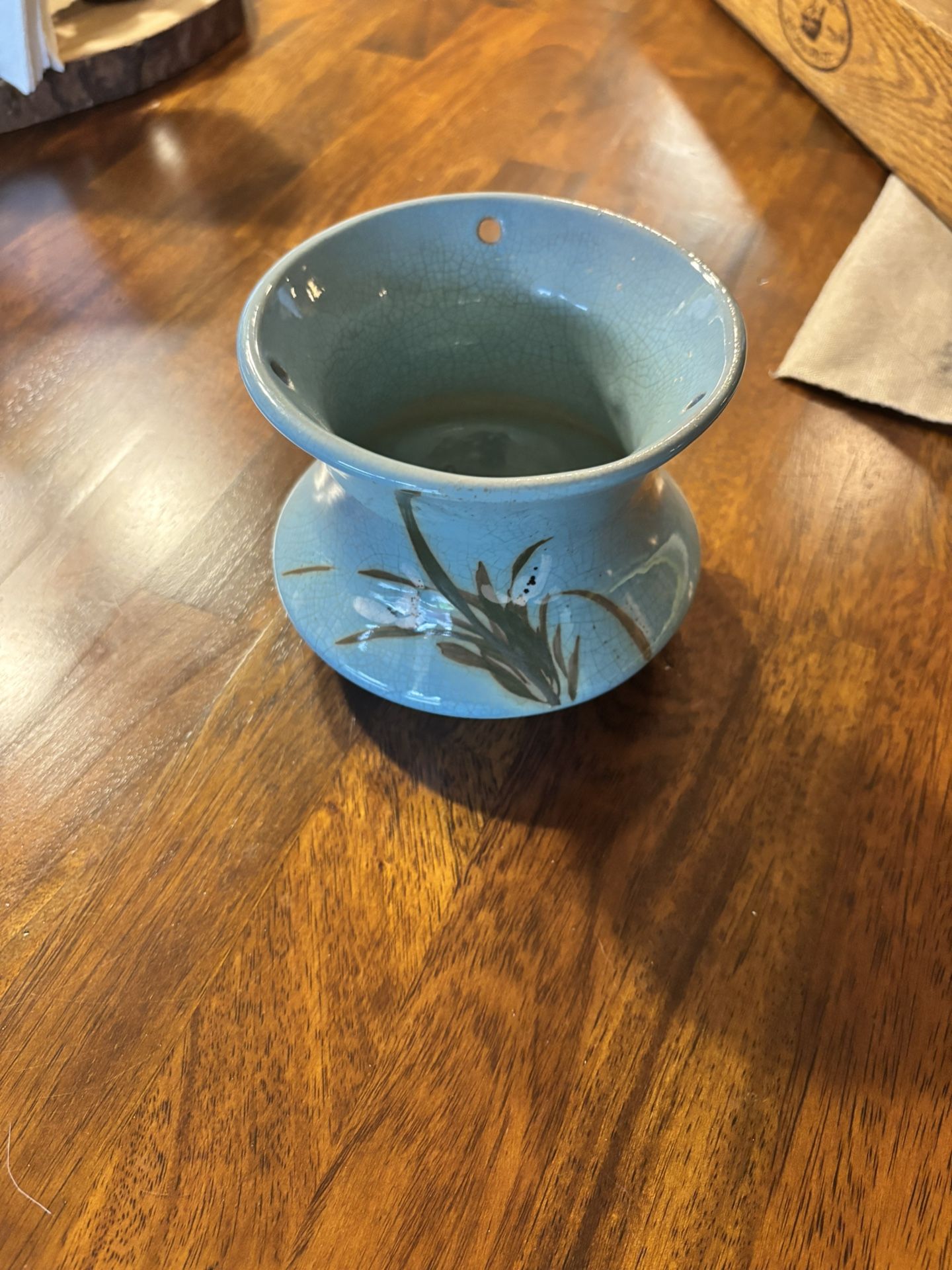 Vintage hanging planter