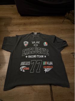 2xl oversized Racing t shirt by exclusive caps
