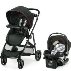 Graco Modes Travel System Baby Stroller +Carseat+Base