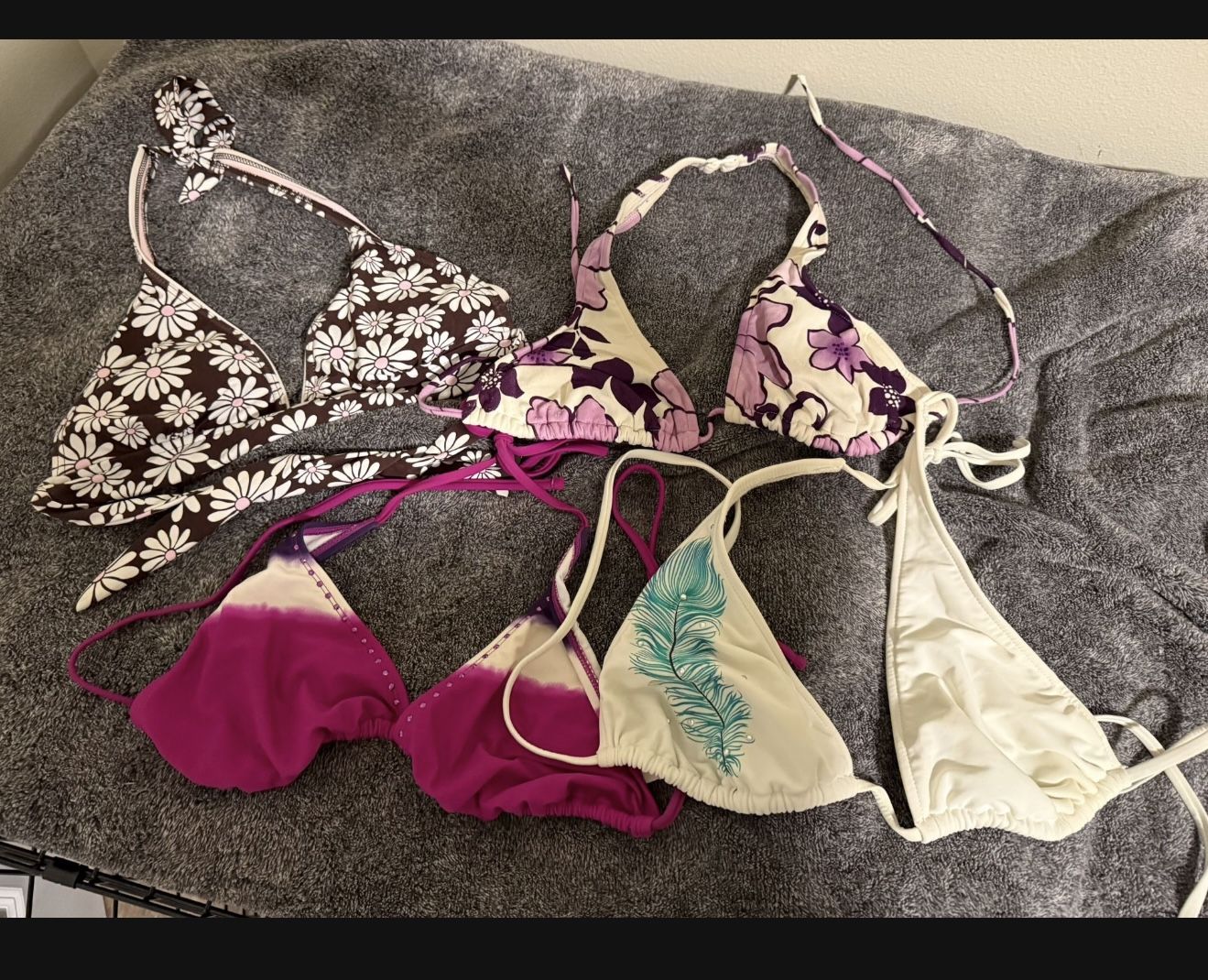Bikini Tops Lot Size Lrg