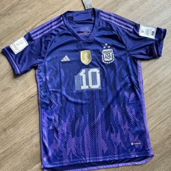 Jersey Messi Argentina Soccer Camiseta Fútbol Playera Size L Football 