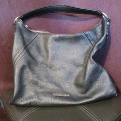 Michael Kors Black Leather Bag
