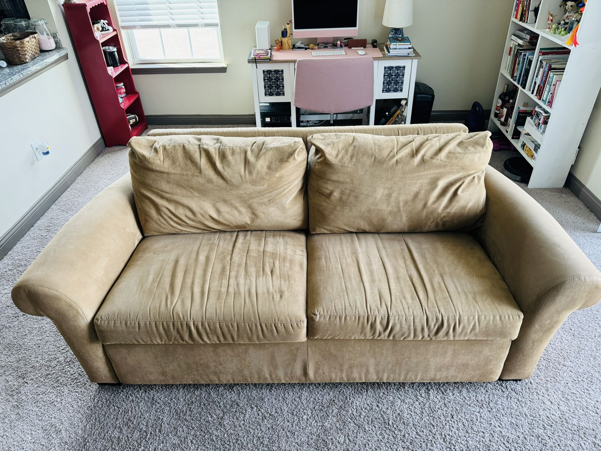 VERY Comfortable Havertys Sofa Bed