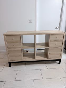 Entryway console, TV stand cabinet (like new condition)