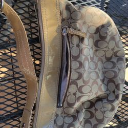 Used Coach Shoulder Purse
