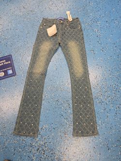MEN RHINESTONE PANTS